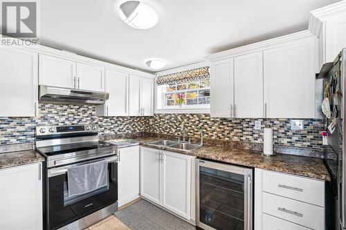 6 Dillon Crescent, St. Johns, NL - Indoor Photo Showing Kitchen With Double Sink With Upgraded Kitchen