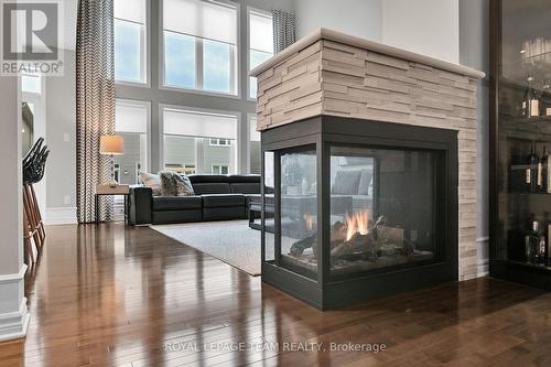 743 Brian Good Avenue, Ottawa, ON - Indoor Photo Showing Living Room With Fireplace