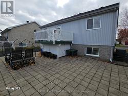 Patio can accommodate lawn furniture, swings, BBQ. - 