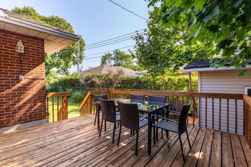 Patio - 2140 Ch. Lucerne, Mont-Royal, QC - Outdoor With Deck Patio Veranda With Exterior