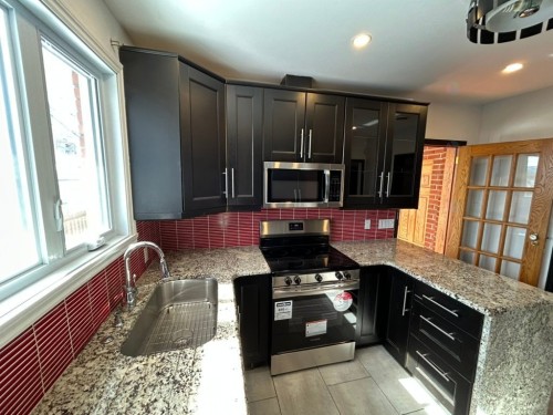Kitchen - 2140 Ch. Lucerne, Mont-Royal, QC - Indoor Photo Showing Kitchen With Double Sink
