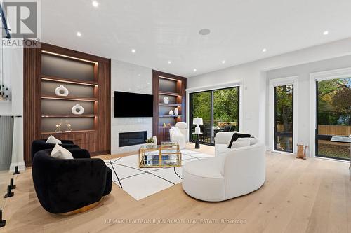 422 Hounslow Avenue, Toronto, ON - Indoor With Fireplace