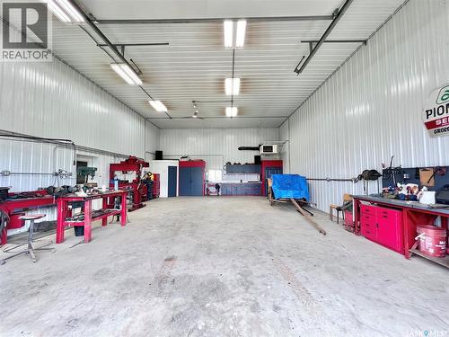 Highway 15 Outlook Acreage, Rudy Rm No. 284, SK - Indoor Photo Showing Garage