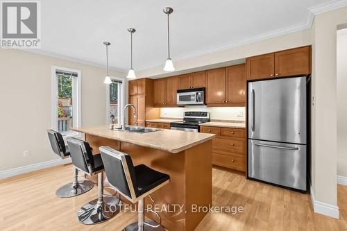 1008 Pinecrest Road, Ottawa, ON - Indoor Photo Showing Kitchen With Stainless Steel Kitchen With Double Sink
