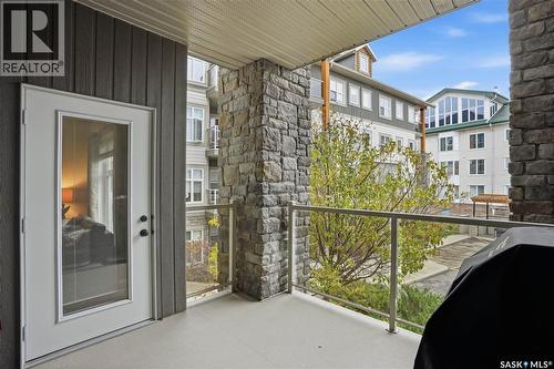 201 1220 Blackfoot Drive, Regina, SK - Outdoor With Balcony With Exterior