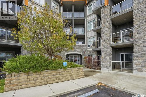 201 1220 Blackfoot Drive, Regina, SK - Outdoor With Balcony