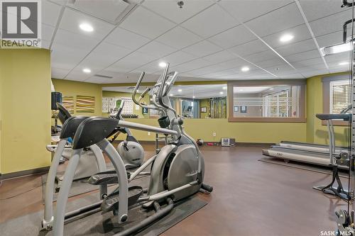 201 1220 Blackfoot Drive, Regina, SK - Indoor Photo Showing Gym Room