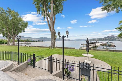202-2900 Abbott Street, Kelowna, BC - Outdoor With Body Of Water With View