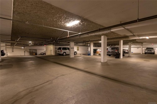 410-2560 Wark St, Victoria, BC - Indoor Photo Showing Garage