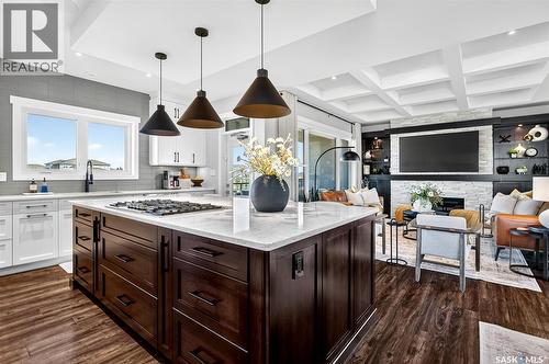 127 Iron Bridge Drive, Moose Jaw, SK - Indoor Photo Showing Kitchen With Upgraded Kitchen