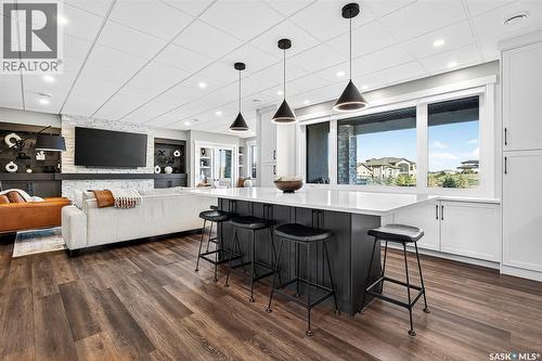 127 Iron Bridge Drive, Moose Jaw, SK - Indoor Photo Showing Kitchen With Upgraded Kitchen