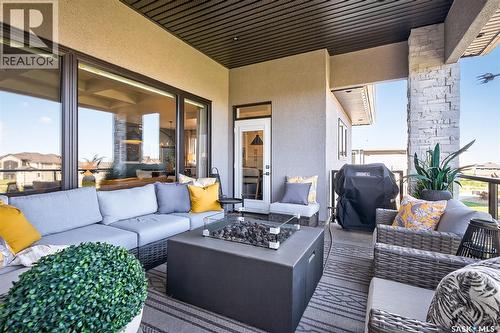 127 Iron Bridge Drive, Moose Jaw, SK - Outdoor With Deck Patio Veranda With Exterior