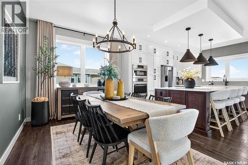 127 Iron Bridge Drive, Moose Jaw, SK - Indoor Photo Showing Dining Room