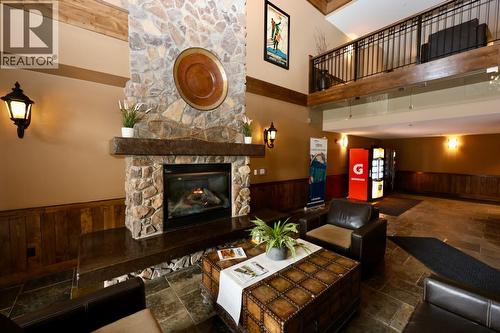1549 Kicking Horse Trail Unit# 415 (A&B), Golden, BC - Indoor With Fireplace