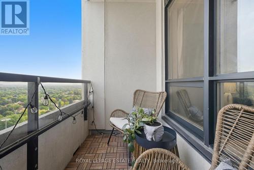 1808 - 100 Harrison Garden Boulevard, Toronto, ON - Outdoor With Balcony With Exterior