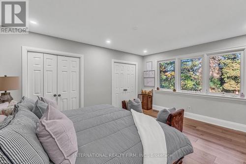 Primary Bedroom overlooking backyard - 1049 Indian Road, Mississauga, ON - Indoor Photo Showing Bedroom