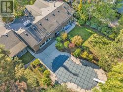 overhead view of Backyard area - 