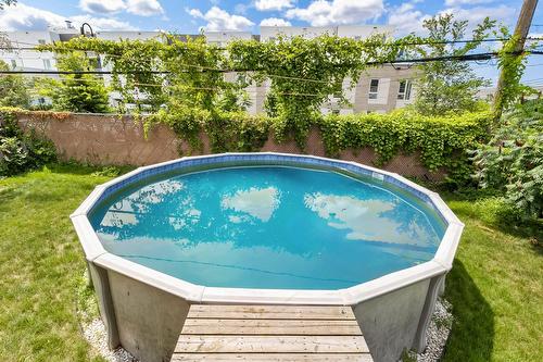 Pool - 2010 Rue Mayfield, Laval (Chomedey), QC - Outdoor With Above Ground Pool With Backyard
