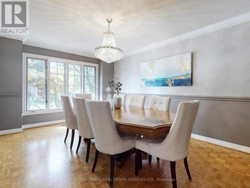 258 Westmount Boulevard, Vaughan, ON - Indoor Photo Showing Dining Room