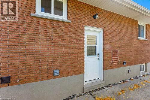 Side Entrance/Updated Door - 19 Moote Street, St. Catharines, ON - Outdoor With Exterior