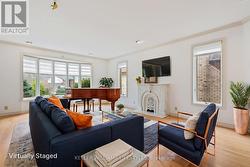 Virtually Staged Living Room - 