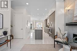 Gourmet kitchen equipped with premium appliances. - 