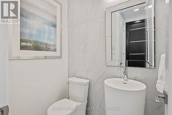 Main floor powder room. - 