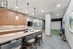 Excellent amenity spaces for entertaining. - 