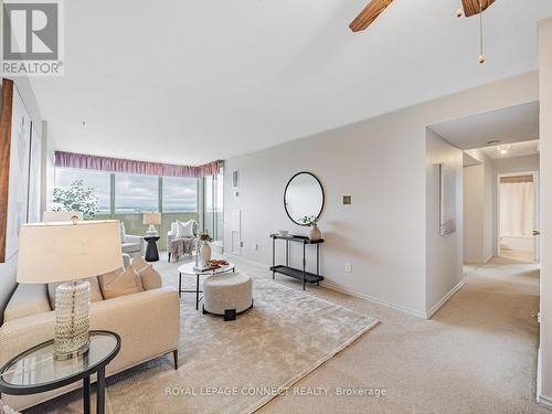 1711 - 44 Falby Court, Ajax, ON - Indoor Photo Showing Living Room
