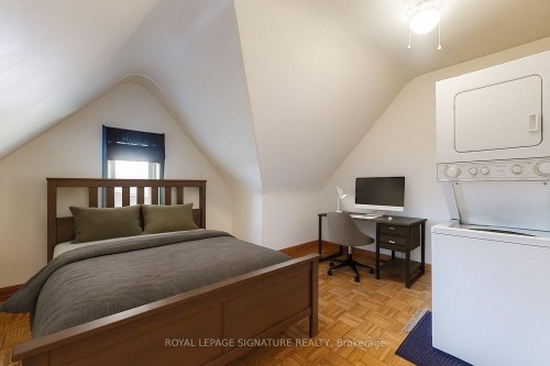 Upper-189 Beatrice Street, Toronto, ON - Indoor Photo Showing Bedroom