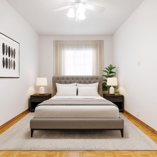 Main-189 Beatrice Street, Toronto, ON - Indoor Photo Showing Bedroom