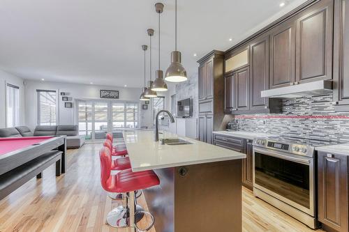 Cuisine - 1883 Rue Honoré-Beaugrand, Montréal (Mercier/Hochelaga-Maisonneuve), QC - Indoor Photo Showing Kitchen With Double Sink With Upgraded Kitchen