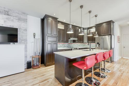 Cuisine - 1883 Rue Honoré-Beaugrand, Montréal (Mercier/Hochelaga-Maisonneuve), QC - Indoor Photo Showing Kitchen With Upgraded Kitchen