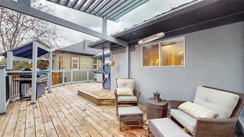 203 5Th Avenue, Cranbrook, BC - Outdoor With Deck Patio Veranda With Exterior