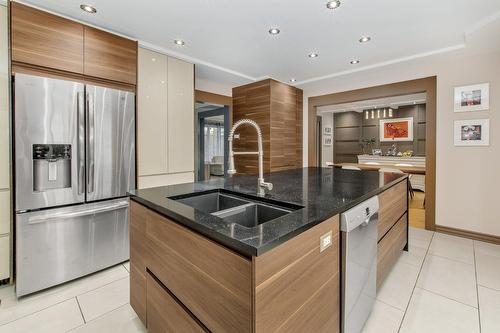 Cuisine - 7161 Rue Des Gaspareaux, Terrebonne (La Plaine), QC - Indoor Photo Showing Kitchen With Double Sink