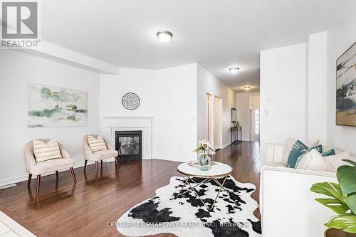 168 Agava Street, Brampton, ON - Indoor Photo Showing Living Room With Fireplace