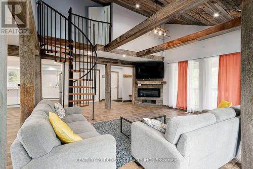 112 Nordic Road, Blue Mountains, ON - Indoor With Fireplace