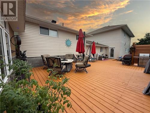 1512 Dominion, Sudbury, ON - Outdoor With Deck Patio Veranda With Exterior