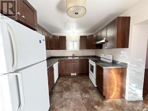 41 Elgin St, Chapleau, ON - Indoor Photo Showing Kitchen With Double Sink