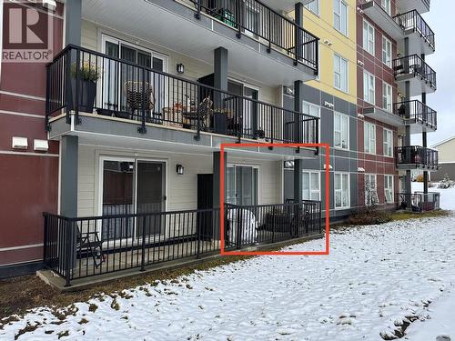 107 11004 102 Avenue, Fort St. John, BC - Outdoor With Balcony