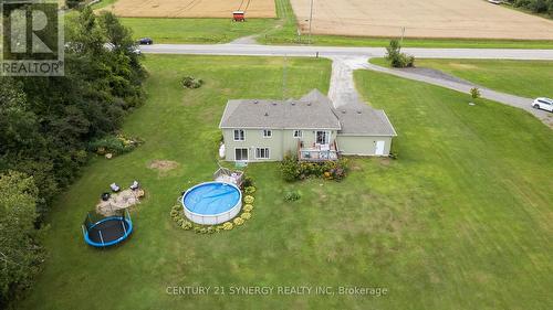 2425 Ferguson Falls Road, Drummond/North Elmsley, ON - Outdoor With Above Ground Pool With View