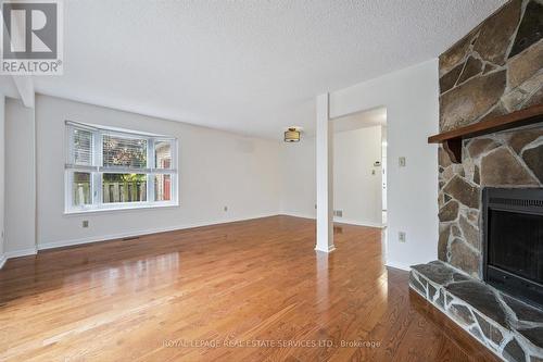 Open Living & Dining Areas Ideal for Entertaining - 7 - 1241 Mccraney Street E, Oakville, ON - Indoor With Fireplace