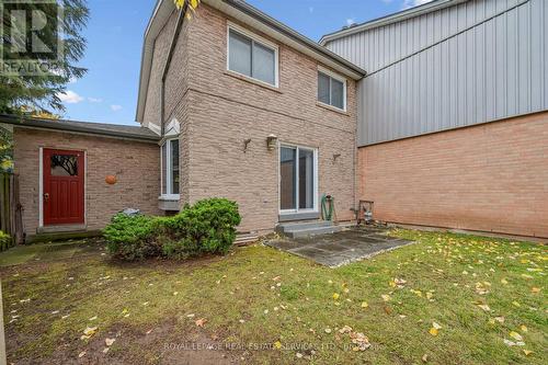 Enjoy Backyard Access from the Attached Garage - 7 - 1241 Mccraney Street E, Oakville, ON - Outdoor With Exterior
