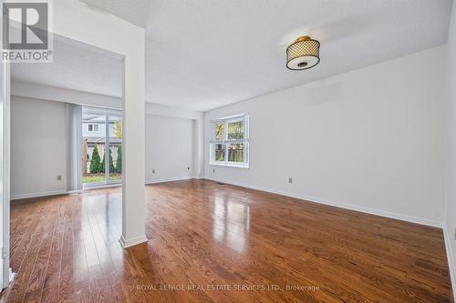 Hardwood Flooring Throughout Living & Dining Areas - 7 - 1241 Mccraney Street E, Oakville, ON - Indoor Photo Showing Other Room