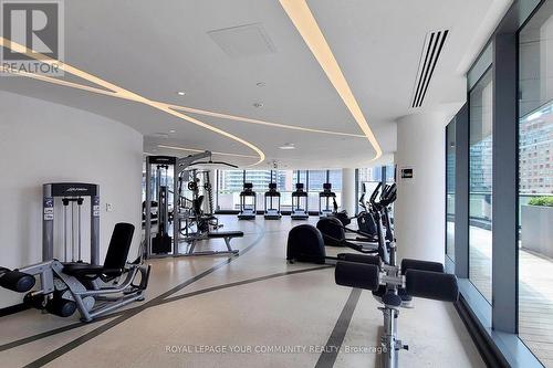 2604 - 11 Wellesley Street W, Toronto, ON - Indoor Photo Showing Gym Room