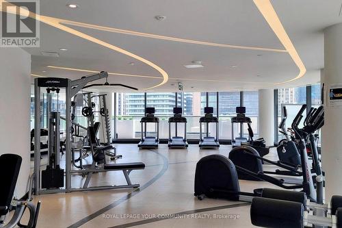 2604 - 11 Wellesley Street W, Toronto, ON - Indoor Photo Showing Gym Room