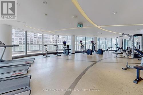 2604 - 11 Wellesley Street W, Toronto, ON - Indoor Photo Showing Gym Room