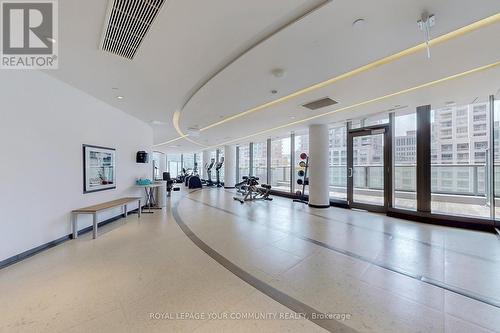 2604 - 11 Wellesley Street W, Toronto, ON - Indoor Photo Showing Gym Room
