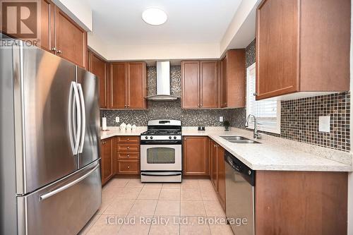 74 Crumlin Crescent, Brampton, ON - Indoor Photo Showing Kitchen With Double Sink