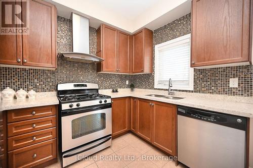 74 Crumlin Crescent, Brampton, ON - Indoor Photo Showing Kitchen With Double Sink
